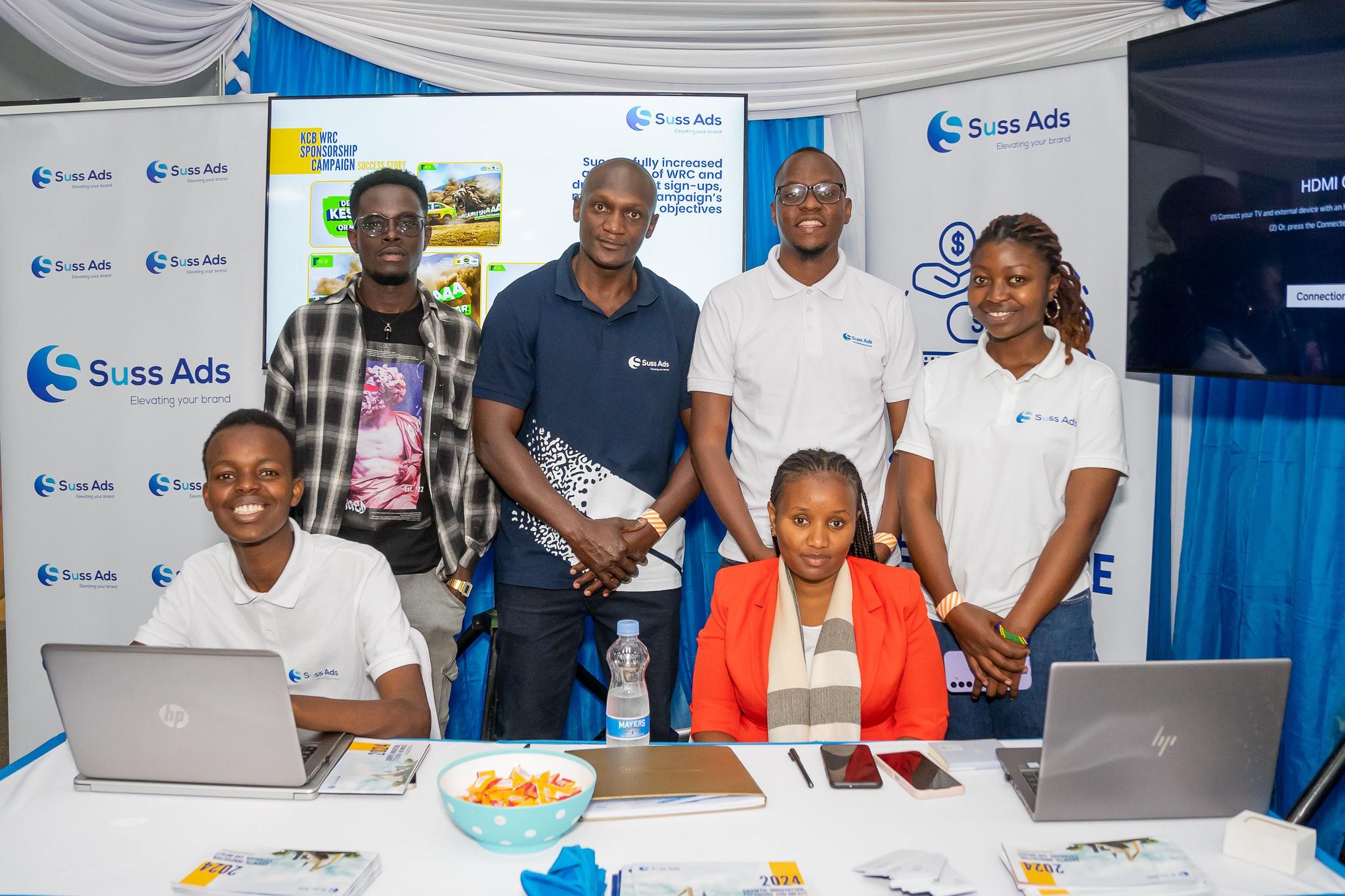 Suss Ads Team at the Nairobi Startup Summit 2025